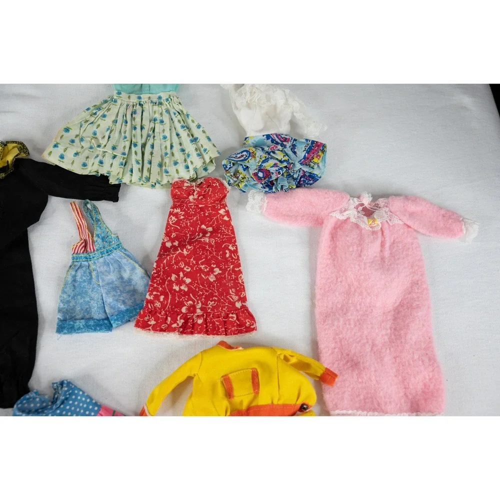 Mattel Barbie Ken Doll Clothes Lot Kids Multi Good Vintage 60s 70s Outfits 13p
